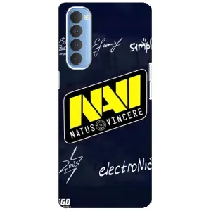 Чехол с рисунком «NAVI» для OPPO Reno 4 Pro