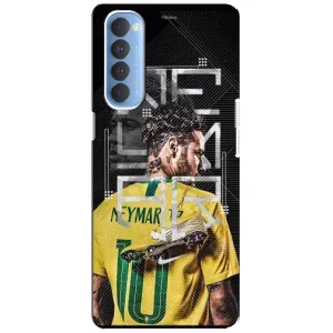 Силиконовый Чехол Oppo Reno 4 Pro (Neymar 10)
