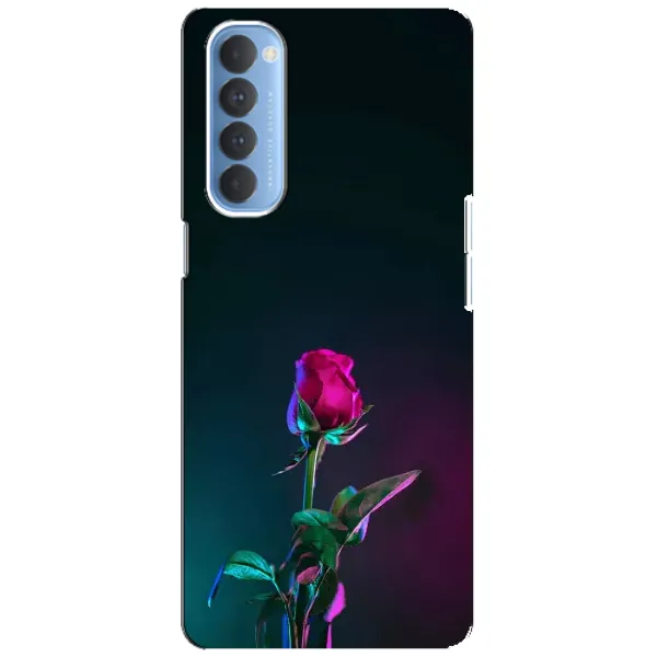 Чехол с рисунком «Ночная роза» для OPPO Reno 4 Pro Чехол с рисунком «Ночная роза» для OPPO Reno 4 Pro