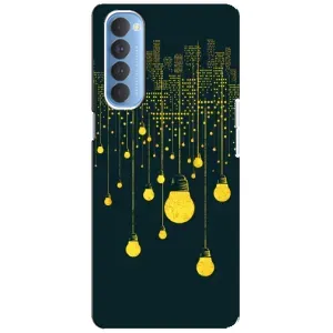 Силіконові Чохли Коханій людині для Oppo Reno 4 Pro (Нічне місто)