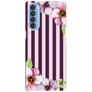 Чехлы с тематикой "ЦВЕТЫ" на Oppo Reno 4 Pro (Обои)