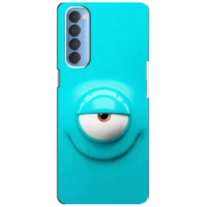 Чехол с рисунком «Одноглазик» для OPPO Reno 4 Pro
