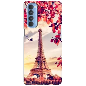 Чохол Ейфелева Вежа на Oppo Reno 4 Pro (Paris photo)