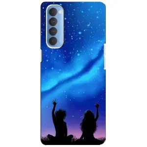 Силіконові Чохли Коханій людині для Oppo Reno 4 Pro (Парочка)