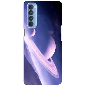 Чехлы КОСМОС для Oppo Reno 4 Pro (Планета в космосе)