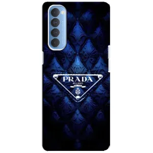 Чехол (Dior, Prada, YSL, Chanel) для Oppo Reno 4 Pro (Прада)