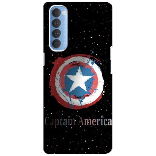 Чехол с рисунком «Щит Капитана» для OPPO Reno 4 Pro Чехол с рисунком «Щит Капитана» для OPPO Reno 4 Pro
