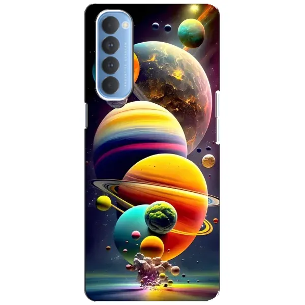 Чехол с рисунком «Солнечна система» для OPPO Reno 4 Pro Чехол с рисунком «Солнечна система» для OPPO Reno 4 Pro