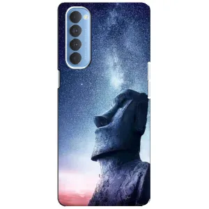 Чохли (ТПУ) (смішні стікери) для Oppo Reno 4 Pro