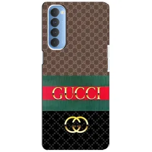 Чохли бренд ГУЧЧІ для Oppo Reno 4 Pro (Стиль GUCCI)