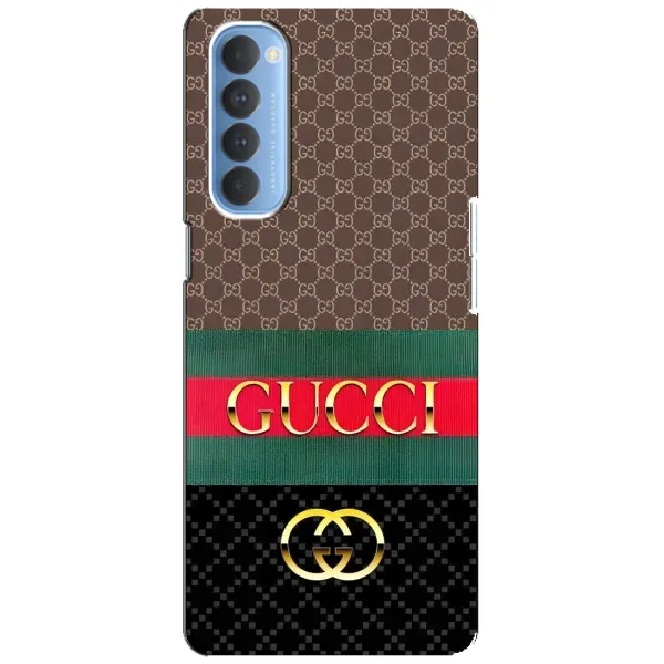 Чехол с рисунком «Стиль GUCCI» для OPPO Reno 4 Pro Чехол с рисунком «Стиль GUCCI» для OPPO Reno 4 Pro