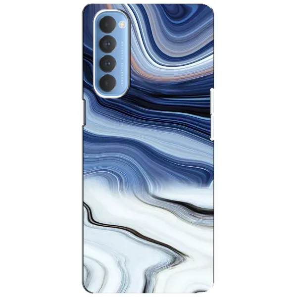 Чехол с рисунком «Светлый мрамор» для OPPO Reno 4 Pro Чехол с рисунком «Светлый мрамор» для OPPO Reno 4 Pro