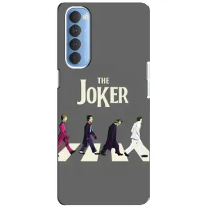 Чехлы с картинкой Джокера на Oppo Reno 4 Pro (The Joker)