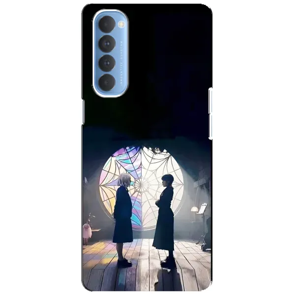 Чехол с рисунком «Уэнсдей и Энди» для OPPO Reno 4 Pro Чехол с рисунком «Уэнсдей и Энди» для OPPO Reno 4 Pro