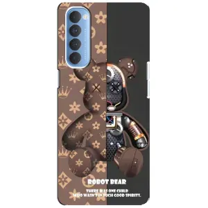 Силіконовий чохол для Oppo Reno 4 Pro (Ведметик Луі Віттон)