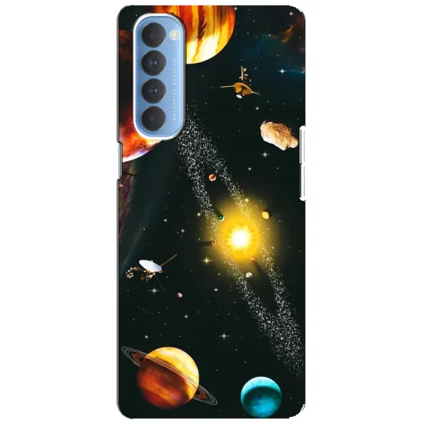 Чехол с рисунком «Вид с космоса» для OPPO Reno 4 Pro Чехол с рисунком «Вид с космоса» для OPPO Reno 4 Pro
