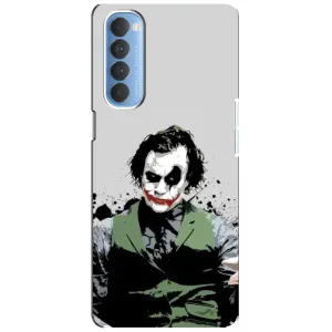 Чехлы с картинкой Джокера на Oppo Reno 4 Pro (Взгляд Джокера)