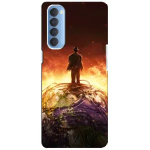 Чехол Оппенгеймер / Oppenheimer на Oppo Reno 4 Pro (Ядерщик)
