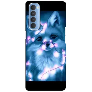 Чохол з Лисичкою для Oppo Reno 4 Pro (Яскрава Лисиця)
