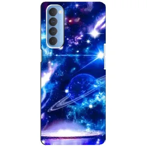 Чехлы КОСМОС для Oppo Reno 4 Pro (Яркий космос)