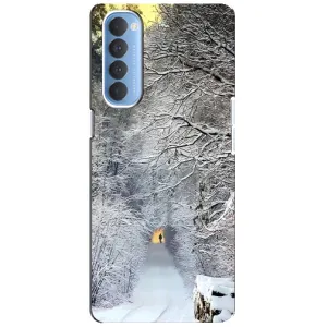 Чохли на Новий Рік Oppo Reno 4 Pro (Хурделиця)