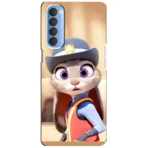 Чохли ЗООТРОПОЛІС для Oppo Reno 4 Pro (Заєць Джуди Хопс)