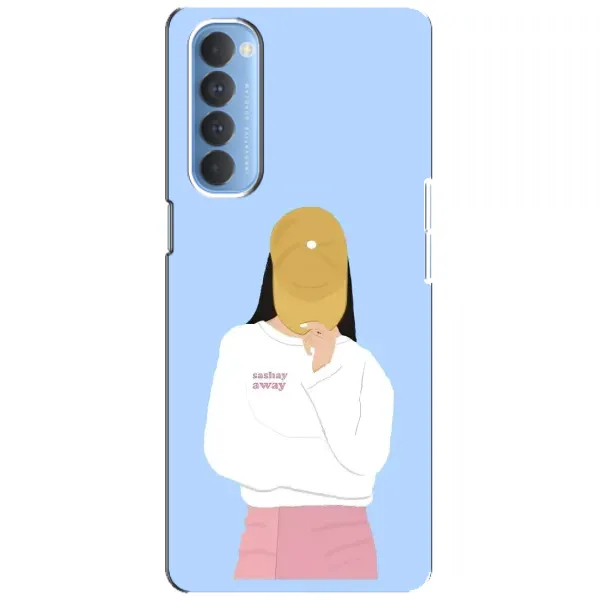 Чехол с рисунком «Желтая кепка» для OPPO Reno 4 Pro Чехол с рисунком «Желтая кепка» для OPPO Reno 4 Pro