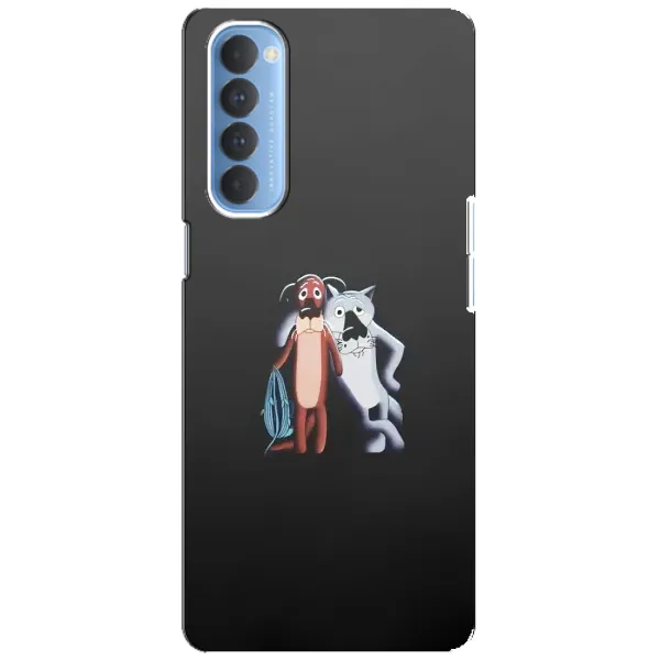 Чехол с рисунком «Шо, опять» для OPPO Reno 4 Pro