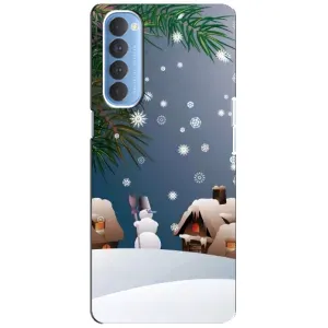 Чохли на Новий Рік Oppo Reno 4 Pro (Зима)