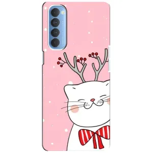 Чохол на тематику: Коти для OPPO Reno 4 Pro (Зимовий кіт)