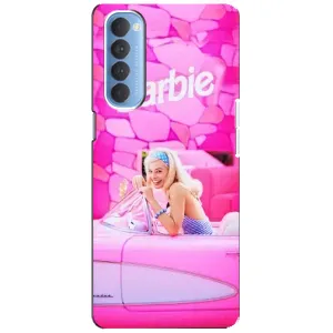 Силиконовый Чехол Барби Фильм на Oppo Reno 4 Pro (Зставка)