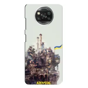 Чехлы на военную тематику для Oppo Reno 4 (Азовсталь)
