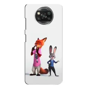 Силиконовый чехол с принтом Зоотрополіс для Oppo Reno 4 (Джуди и Ник)