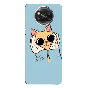 Бампер з зображенням Котиків для Оппо Рено 4 (КОТИК в окулярах)
