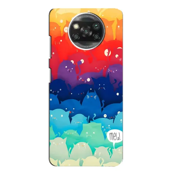 Чехол с рисунком «Mew» для OPPO Reno 4