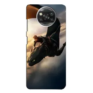 Чехол дракон Беззубик для Oppo Reno 4 (Полет Беззубика)