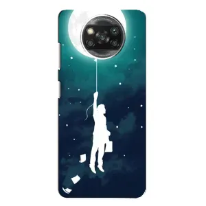 Чехол (ТПУ) с планетами на Oppo Reno 4 (To The moon)
