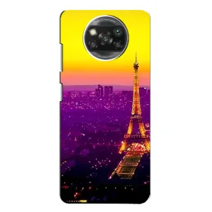 Чохол Ейфелева Вежа на Oppo Reno 4 (Яскрава башня)