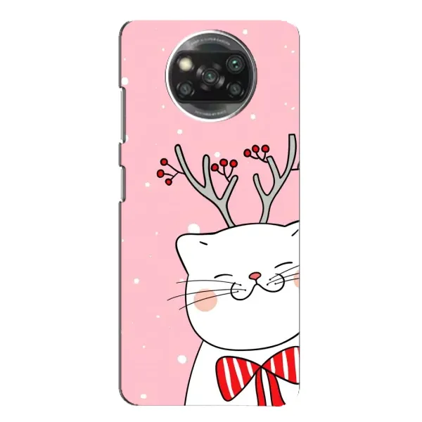 Чехол с рисунком «Зимний кот» для OPPO Reno 4 Чехол с рисунком «Зимний кот» для OPPO Reno 4