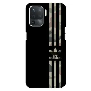 Чехол в стиле "Адидас" для Оппо Рено 5 Лайт (Adidas)