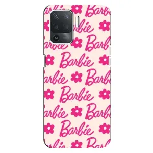 Силиконовый Чехол Барби Фильм на OPPO Reno 5 Lite (Barbie)