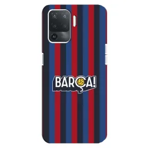Чехол для OPPO Reno 5 Lite (Барселона) (BARCA)