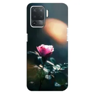 Чохли з принтом Троянд для OPPO Reno 5 Lite (Квітка нічна)