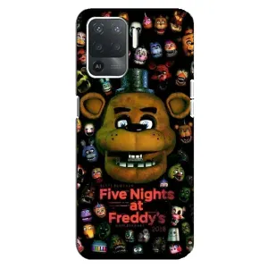 Чохли П'ять ночей з Фредді для Оппо Рено 5 Лайт (Freddy)