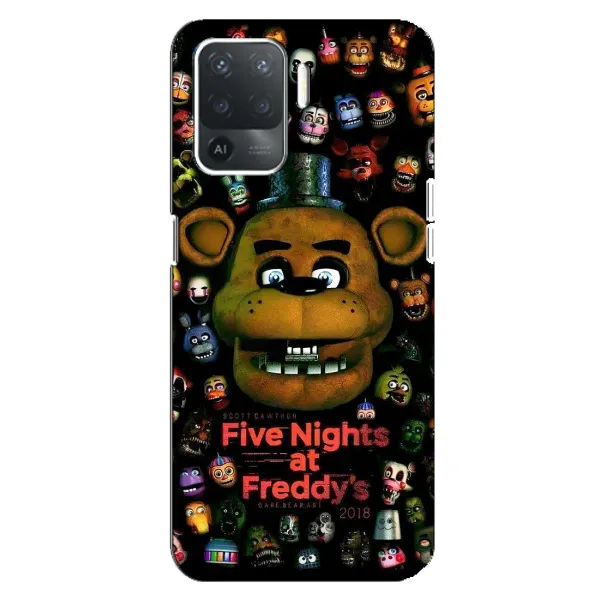 Чехол с рисунком «Freddy» для OPPO Reno 5 Lite