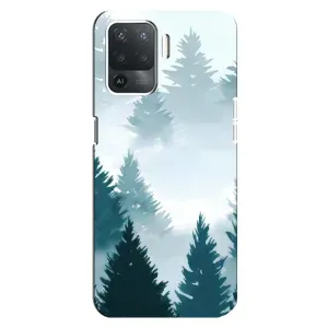 Літній Чохол на OPPO Reno 5 Lite (Гірський Ліс)