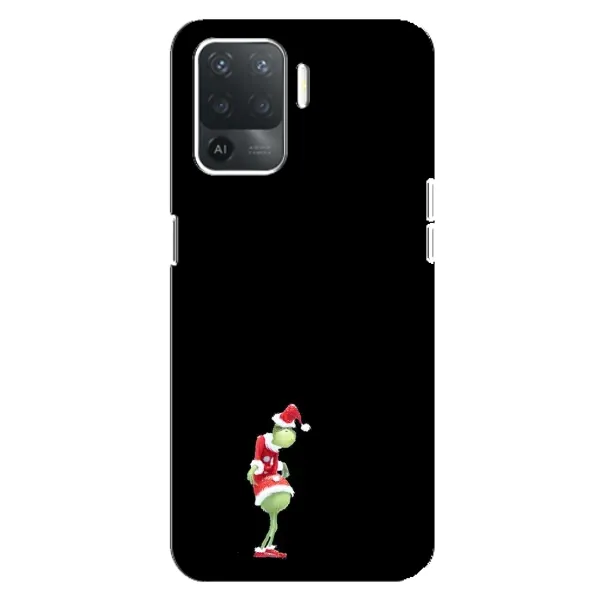 Чехол с рисунком «Гринч на чорном» для OPPO Reno 5 Lite Чехол с рисунком «Гринч на чорном» для OPPO Reno 5 Lite