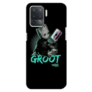 Чехол Супергерои Марвел на Оппо Рено 5 Лайт (Groot)