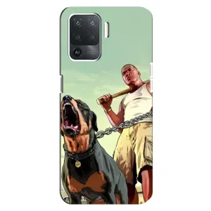 Чехол с рисунком «GTA» для OPPO Reno 5 Lite