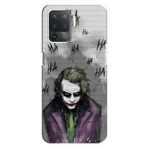 Чехлы с картинкой Джокера на OPPO Reno 5 Lite (Joker клоун)